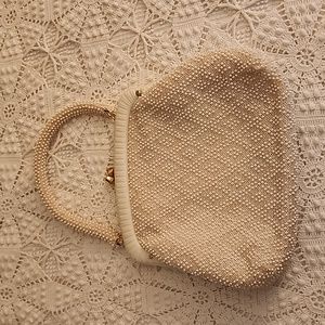 Fancy  vintage beads bag